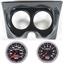 67 68 F Body Carbon Dash Carrier w/Auto Meter 5" Sport Comp II Gauges