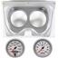 67 68 F Body Silver Dash Carrier w/Auto Meter 5" Ultra Lite II Gauges