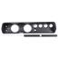 64 Chevelle Black Dash Carrier w/ Auto Meter 5"  American Muscle Gauges