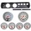 64 Chevelle Black Dash Carrier w/ Auto Meter 5"  Ultra Lite Electric Gauges