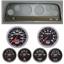 65-66 Chevy Truck Silver Dash Carrier w/ Auto Meter Sport Comp II Gauges