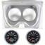 67 68 F Body Silver Dash Carrier w/Auto Meter 5" Cobalt Gauges