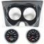 67 68 F Body Carbon Dash Carrier w/Auto Meter 5" Cobalt Gauges