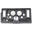 69-76 Nova Black Dash Carrier w/Auto Meter Phantom Electric 5" Gauges