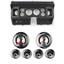 80-86 Ford Truck Black Dash Carrier w/ Auto Meter 3-3/8" American Muscle Gauges