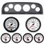 60-63 Chevy Truck Black Dash Carrier w/ Auto Meter Phantom II Gauges