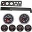 68-70 Mopar B Body Black Dash Carrier w/ Auto Meter Sport Comp II Gauges