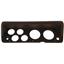 70-76 Mopar A Body Black Dash Carrier w/ Auto Meter Sport Comp II Gauges