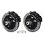 Wilwood 67-69 Camaro Firebird Front Disc Big Brake Kit Drilled 12" w/ Flex Hoses