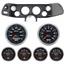70-78 Camaro Black Dash Carrier w/ Auto Meter Cobalt Gauges