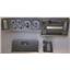 82-86 S10 Pickup Silver Dash Carrier w/ Auto Meter NV Gauges