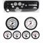 68 Chevelle Carbon Dash Carrier w/ Auto Meter 3-3/8" Phantom II Gauges