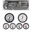 69 Chevelle Silver Dash Carrier w/ Auto Meter 3-3/8" Phantom II Gauges
