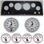 65-66 Chevy Truck Carbon Dash Carrier w/ Auto Meter C2 Gauges