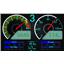 Classic Dash Panel 2010-15 Camaro with Holley EFI Gauges Silver