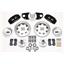 Wilwood Mopar B & E Body Front Disc Big Brake Kit 12" Plain Rotor Black Caliper