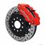 Wilwood 05-10 Mustang Front Disc Big Brake Kit 13" Drilled Rotor Red Caliper