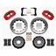 Wilwood 05-10 Mustang Front Disc Big Brake Kit 13" Drilled Rotor Red Caliper