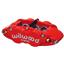 NEW WILWOOD FULL FRONT DISC BRAKE KIT, 13" ROTORS, RED SUPERLITE 6 PISTON CALIPERS, PADS, 1979-1987