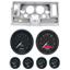 69-76 Nova Silver Dash Carrier w/ Auto Meter GT 5" Gauges