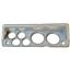 70-76 Mopar A Body Silver Dash Carrier w/ Auto Meter C2 Gauges