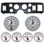 79-86 Mustang Carbon Dash Carrier w/ Auto Meter C2 Gauges