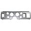 79-86 Mustang Silver Dash Carrier w/ Auto Meter C2 Gauges
