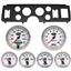 79-86 Mustang Black Dash Carrier w/ Auto Meter NV Gauges