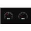 Dakota Digital 67 Chevy Camaro Analog Gauges Silver Alloy White VHX-67C-CAC-S-W