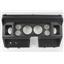 80-86 Ford Truck Black Dash Carrier w/ Auto Meter 3-3/8" C2 Gauges