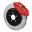 Wilwood 94-04 Mustang Front Disc Big Brake Kit 14" Plain Rotor Red Caliper