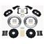 Wilwood 65-82 Corvette Front Disc Big Brake Kit 14" Plain Rotor Black Caliper