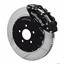 Wilwood 94-04 Mustang Front Disc Big Brake Kit 14" Plain Rotor Black Caliper