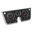 Dakota Digital 67 - 72 Chevy Pickup Truck Analog Dash Gauge & Clock Black Alloy White VHX-67C-PA-K-W