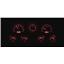 Dakota Digital 67 - 72 Chevy Pickup Truck Analog Dash Gauge & Clock Black Alloy White VHX-67C-PA-K-W