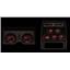 Dakota Digital 1978-82 Chevy Corvette Analog Gauges Carbon Red VHX-78C-VTA-C-R