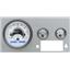 55-86 Jeep CJ VHX System, Silver Face - Blue Display