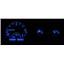 55-86 Jeep CJ VHX System, Silver Face - Blue Display