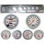 70-81 Firebird Silver Dash Carrier w/Auto Meter Ultra Lite Mechanical Gauges