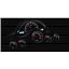 Dakota Digital 58-62 Chevy Corvette Analog Gauges Silver White VHX-58C-VET-S-W