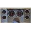 82-88 Chevy G Body Silver Dash Carrier w/ Auto Meter Sport Comp Electric Gauges