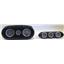 65 Nova Carbon Dash Carrier w/ Auto Meter Ultra Lite Electric Gauges