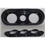 65 Nova Carbon Dash Carrier w/ Auto Meter Sport Comp Electric Gauges