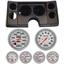 78-81 Chevy G Body Black Dash Carrier w/ Auto Meter Ultra Lite Mechanical Gauges