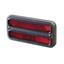 EMS MARKER LIGHT BEZEL KIT PAIR RED 67-72 C-10 CLEAR COAT MS275-87RCL