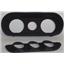 65 Nova Black Dash Carrier w/ Auto Meter Sport Comp Electric Gauges