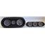 65 Nova Black Dash Carrier w/ Auto Meter Ultra Lite Electric Gauges