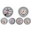 82-86 S10 Pickup Silver Dash Carrier w/Auto Meter Ultra Lite Mechanical Gauges