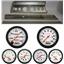 66 Chevelle Silver Dash Carrier w/ Auto Meter Phantom Mechanical Gauges