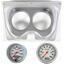 67 68 F Body Silver Dash Carrier w/Auto Meter 5" Ultra Lite Electric Gauges